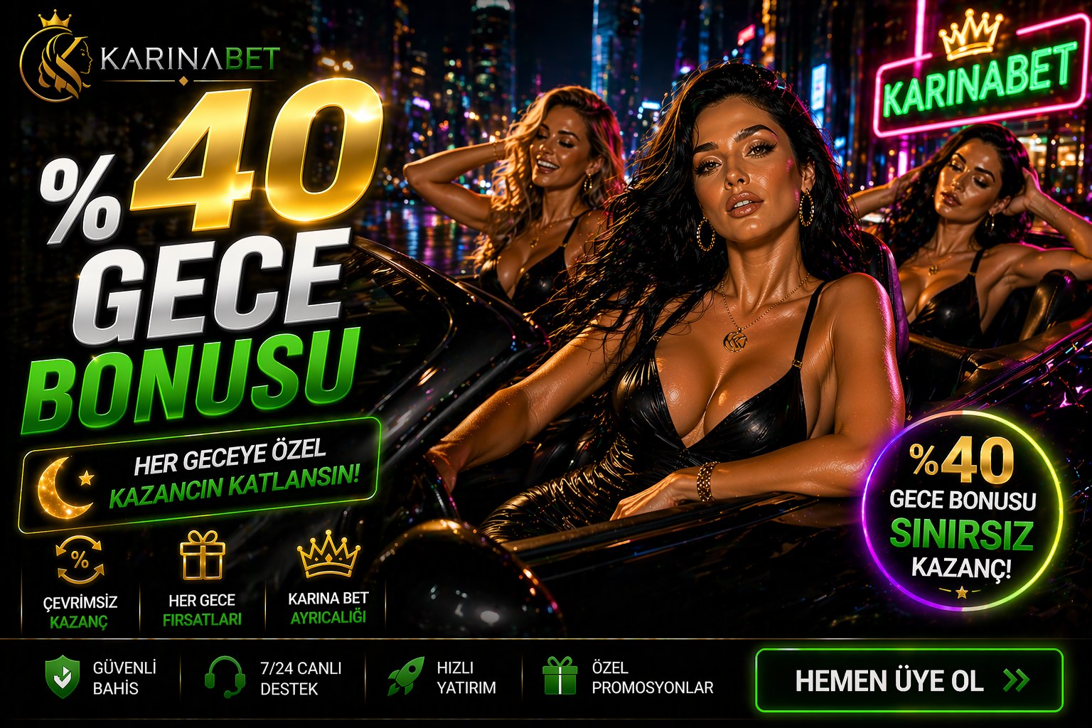 Gece Bonusu Karinabet